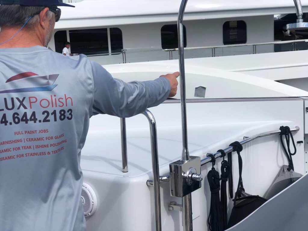 yacht polishing in Fort Lauderdale
