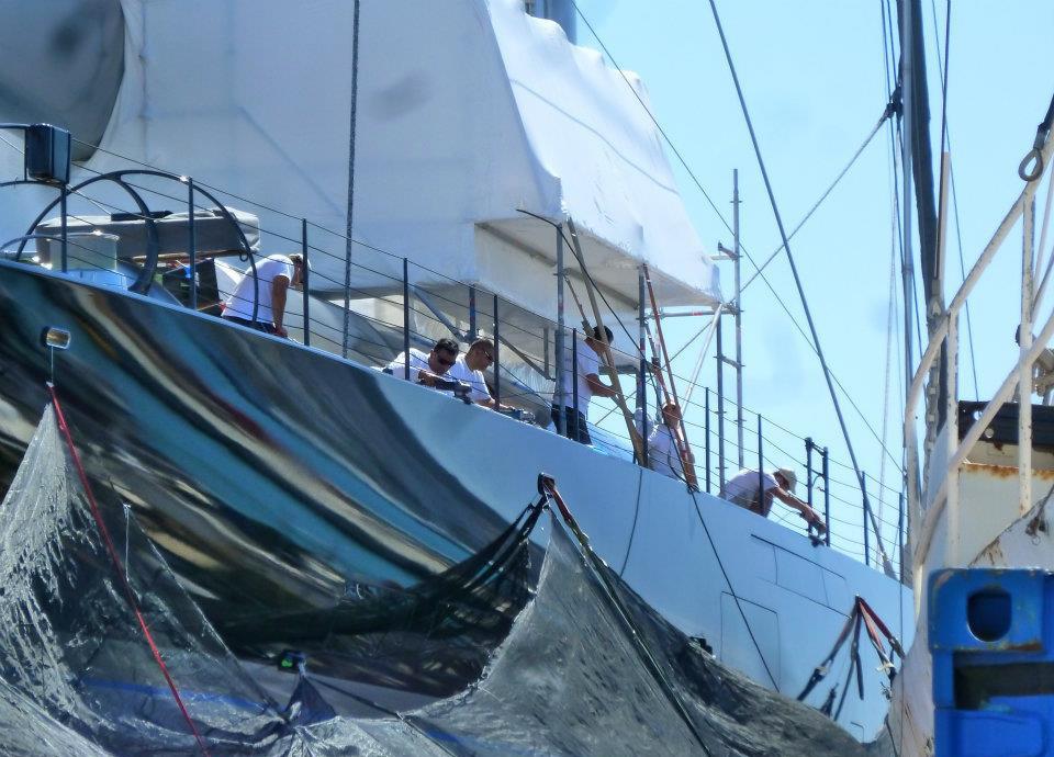 Yacht polishing in Fort Lauderdale